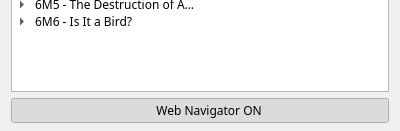 Measure Navigator Web button